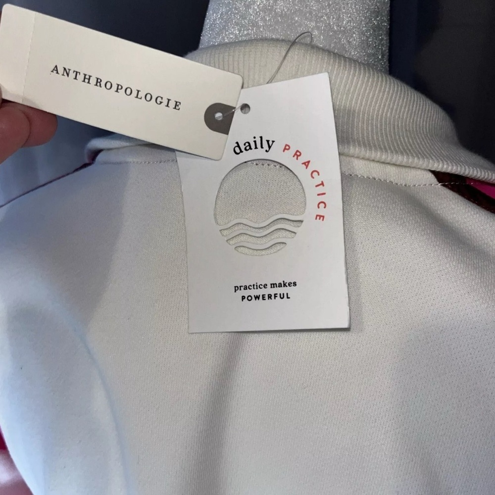 Anthropologie Daily Practice Sweatshirt Active Dress Size XS - Picture 6 of 9